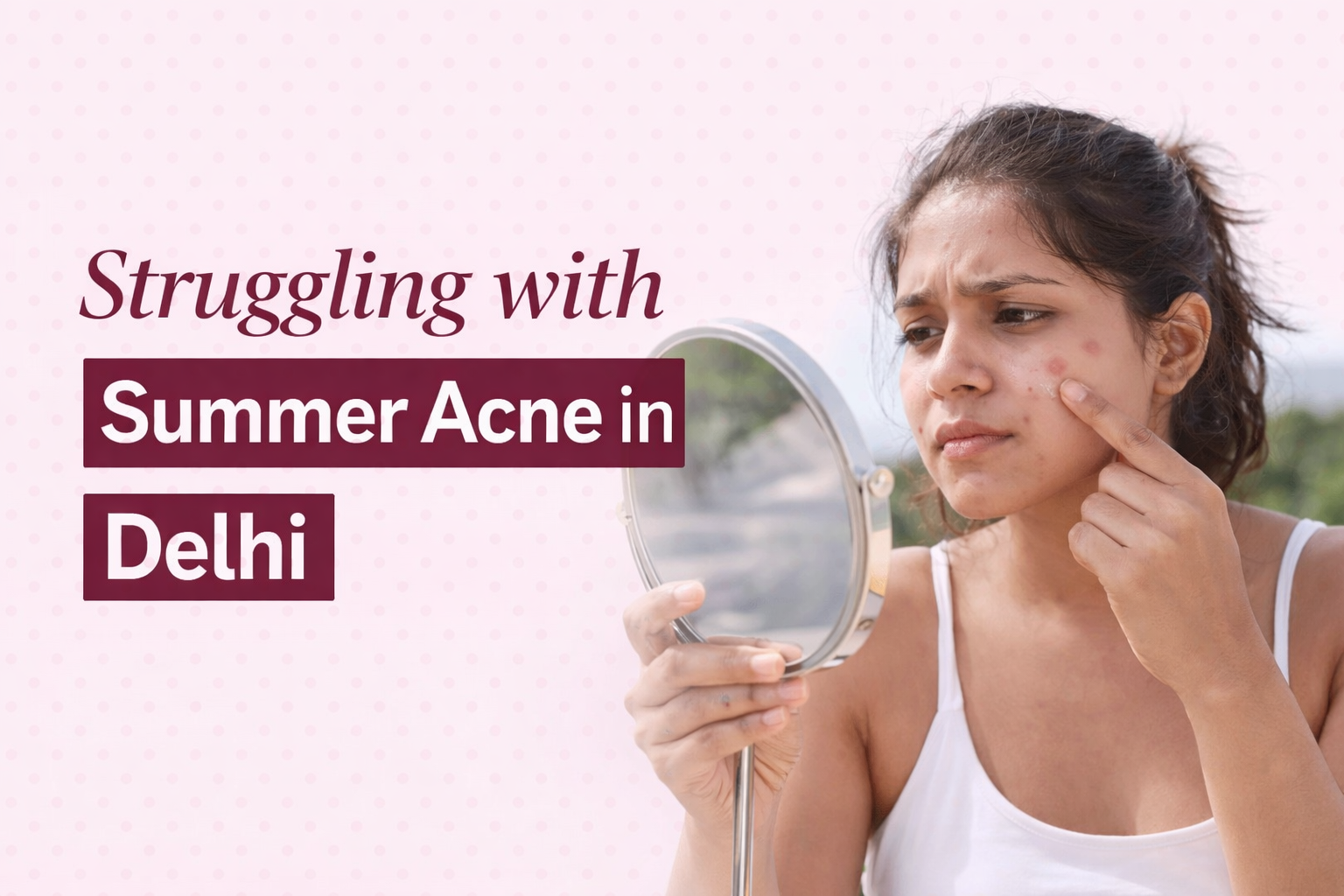 Struggling with Summer Acne in Delhi